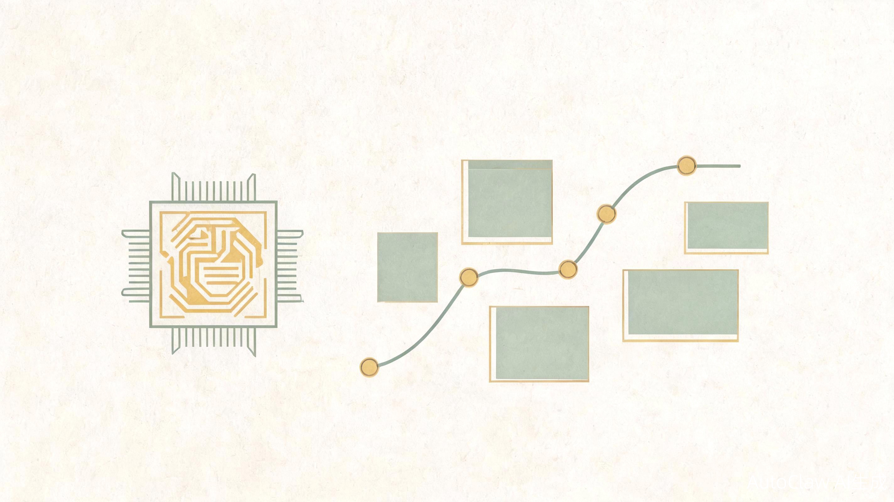 AI 数据新闻主题插画